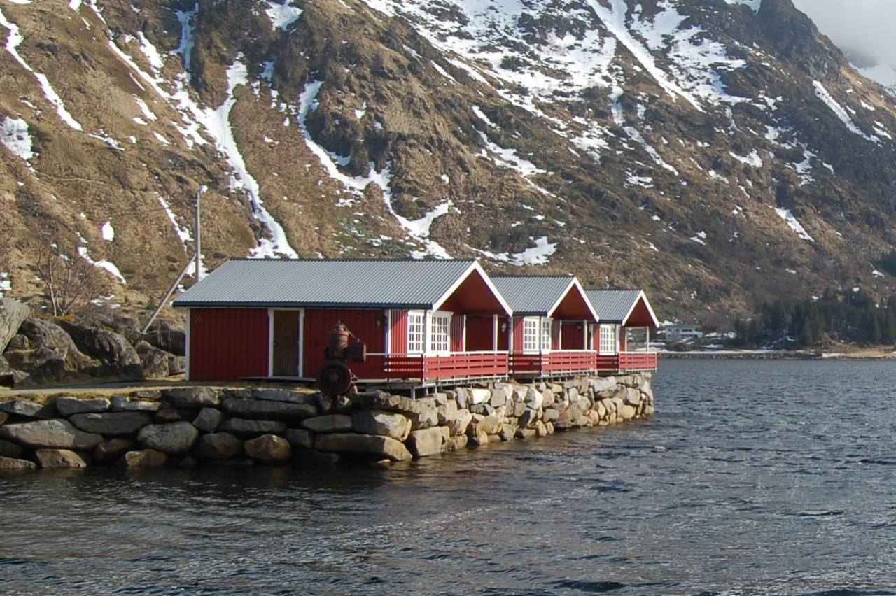 Brustranda Fjordcamping Valberg المظهر الخارجي الصورة