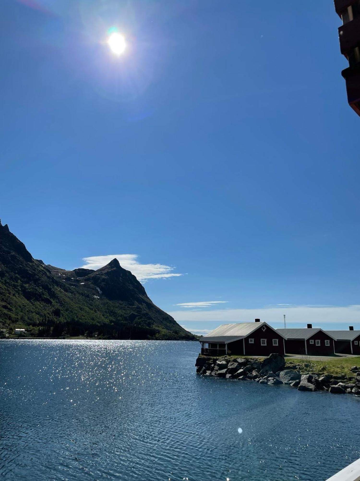 Brustranda Fjordcamping Valberg المظهر الخارجي الصورة